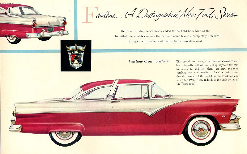 1955 Ford Brochure Page 9